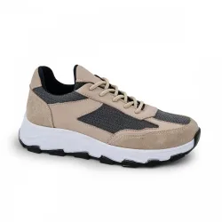 Level AnatomicΑνατομικό Sneaker γυναικείο δερμάτινο 3144 Μπεζ